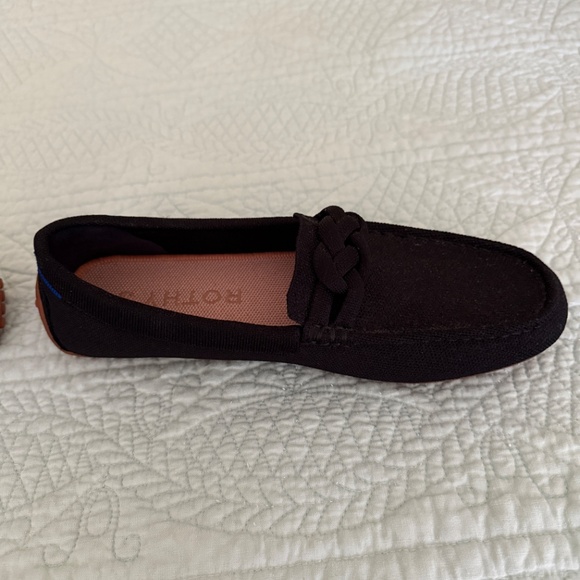 Rothy’s The Braid Driver Black Size 10.5 - Picture 2 of 7